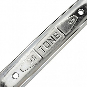 TONE シノ付めがねレンチ 銀総磨き SMN-24(41) 金井産業