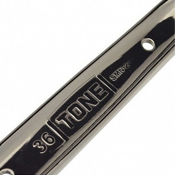 TONE シノ付めがねレンチ ガンメタ SMN-22S(36) 金井産業