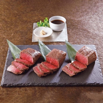 黒毛和牛ローストビーフ3種食べ比べ ノーブランド