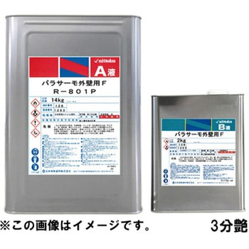 パラサーモ外壁用F 3分艶 外壁用フッ素樹脂遮熱塗料 16kgセット 日本特殊塗料