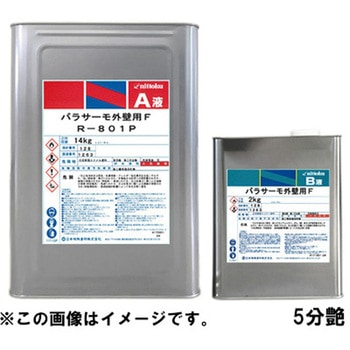 パラサーモ外壁用F 5分艶 外壁用フッ素樹脂遮熱塗料 16kgセット 日本特殊塗料