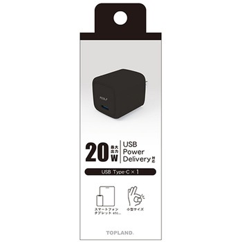 ACPS20-BK PD 20W/30W RZgpUSBA_v^ TOPLAND ubNF 35g   ACPS20-BK 15956687