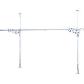 つっぱり式窓枠物干し 高さ90～150cm 積水樹脂商事