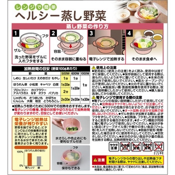 レンジでヘルシー蒸し野菜 - エビス