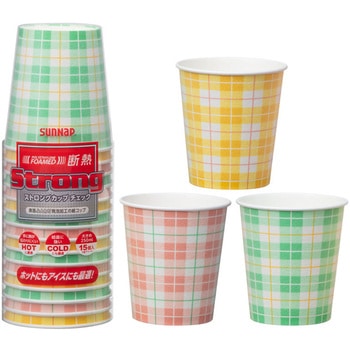 断熱ストロングカップ チェック サンナップ