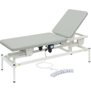 2M電動リモス ビニルレザーグレー TB-1516 60X180CM 高田ベッド製作所