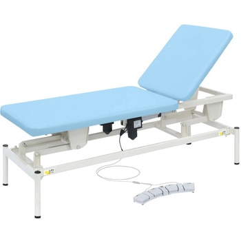 2M電動リモス ビニルレザースカイブルー TB-1516 65X180CM - 高田ベッド製作所