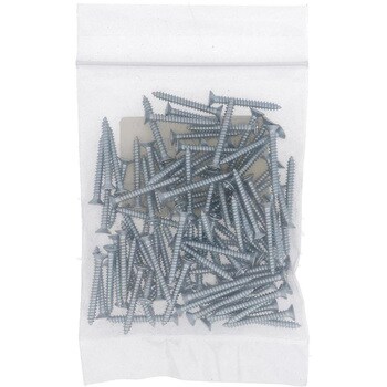 (+)皿頭タッピングねじ 1種A形 (鉄/ユニクロめっき)(パック品) 大里