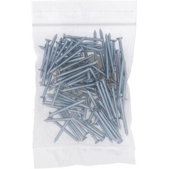 (+)皿頭タッピングねじ 1種A形 (鉄/ユニクロめっき)(パック品) 大里