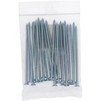 (+)皿頭タッピングねじ 1種A形 (鉄/ユニクロめっき)(パック品) 大里