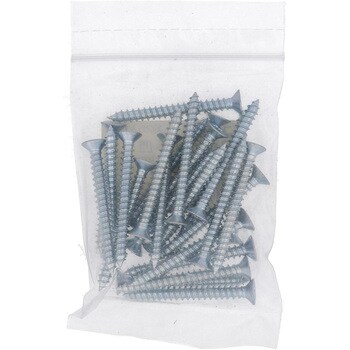 (+)皿頭タッピングねじ 1種A形 (鉄/ユニクロめっき)(パック品) 大里