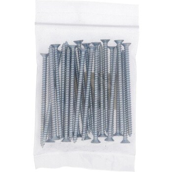 (+)皿頭タッピングねじ 1種A形 (鉄/ユニクロめっき)(パック品) 大里