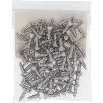 (+)皿頭タッピングねじ 1種A形 (ステンレス)(パック品) 大里