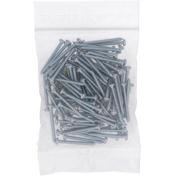 (+)ナベ頭タッピングねじ 1種A形 (鉄/ユニクロめっき)(パック品) 大里