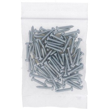 (+)ナベ頭タッピングねじ 1種A形 (鉄/ユニクロめっき)(パック品) 大里