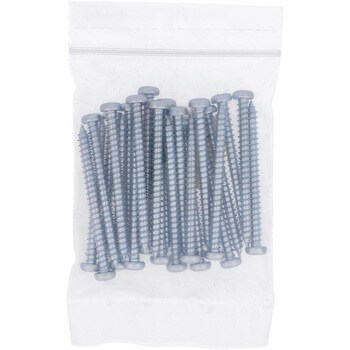 (+)ナベ頭タッピングねじ 1種A形 (鉄/ユニクロめっき)(パック品) 大里
