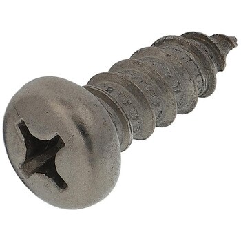 (+)ナベ頭タッピングねじ 1種A形 (ステンレス)(パック品) 大里