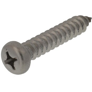 (+)ナベ頭タッピングねじ 1種A形 (ステンレス)(パック品) 大里