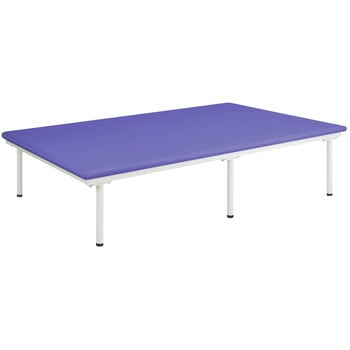 SD訓練台 ビニルレザーライトブルー TB-1486 120X200X45CM 高田ベッド製作所