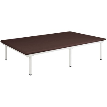 SD訓練台 ビニルレザー茶 TB-1486 100X200X45CM 高田ベッド製作所