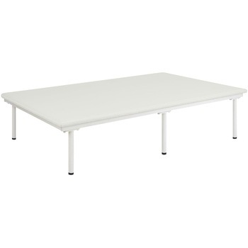 SD訓練台 ビニルレザー白 TB-1486 100X200X45CM 高田ベッド製作所