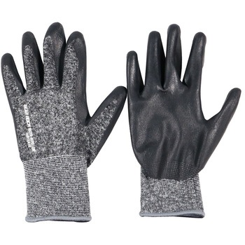 撥水加工背抜き手袋 天然ゴムコーティング GEAR ROCK