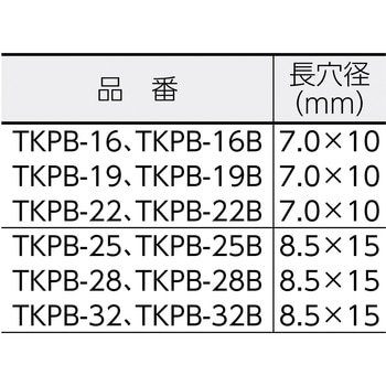 ジョイント金具24型(スチール)PB TRUSCO