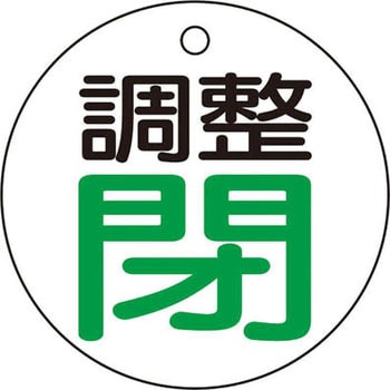 バルブ開閉表示板 TRUSCO