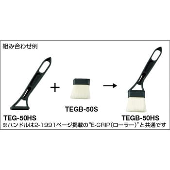 TEGB-30S 刷毛E-GRIP交換用毛先 1本 TRUSCO 【通販サイトMonotaRO】