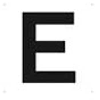 表示板(英字・白) TRUSCO