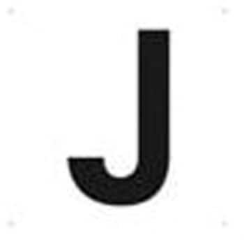 表示板(英字・白) TRUSCO