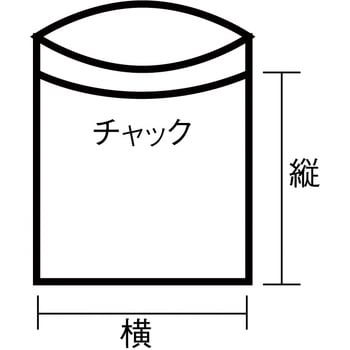 TCB-D-8-TM チャック付ポリ袋(厚手タイプ) 1袋(200枚) TRUSCO 【通販