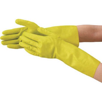 DPM-5495-G-L 天然ゴム手袋(裏毛付) TRUSCO 16267615