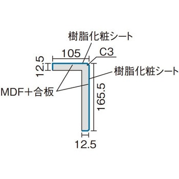 リフォーム框 ベリティス対応(シート仕上げ) - Panasonic(パナソニック)
