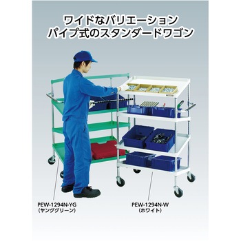 フェニックスワゴン(省音タイプ・1段・2段引出し付・天板あり) TRUSCO