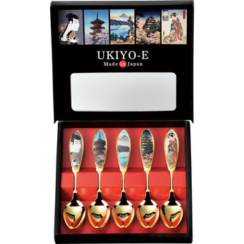 UKI-1 UKIYO-E ティースプーン5PCSセット アサヒ(厨房)