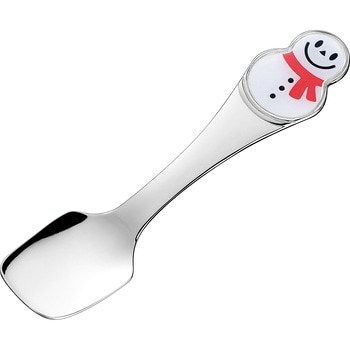 雪だるま 純銅アイスクリームスプーン(シルバー) アサヒ(厨房)