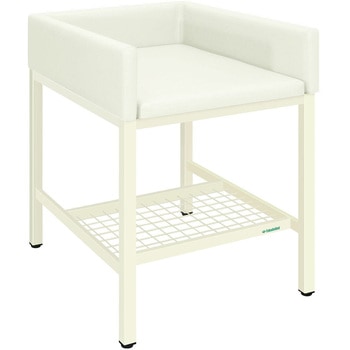 オムツ交換台 縦型  ビニルレザー白 TB-721-01 80X95X103 高田ベッド製作所