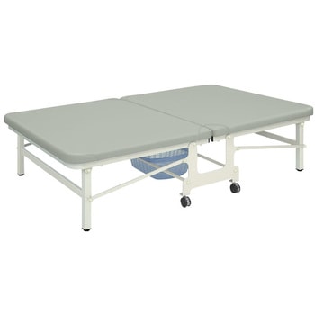 キングベンダ ビニルレザーグレー TB-466 120X190X45CM 高田ベッド製作所