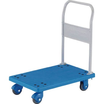 樹脂製運搬車グランカート サイレント(固定ハンドルタイプ) TRUSCO