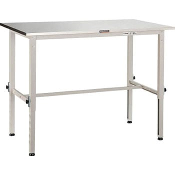 軽量高さ調整作業台AEM型(H型枠・SUS304かぶせ天板) - TRUSCO
