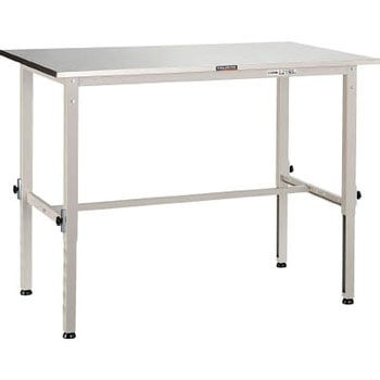 軽量高さ調整作業台AEM型(H型枠・SUS304かぶせ天板) - TRUSCO