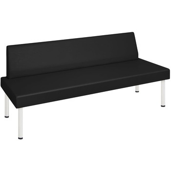 STスミス 02  ビニルレザー黒 TB-1489-02 180X72CM 高田ベッド製作所