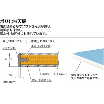 BE型作業台(薄型2段引出し付) TRUSCO