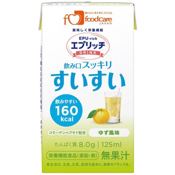 エプリッチドリンクすいすい ユズフウミ 125ML 24ホンイリ フードケア