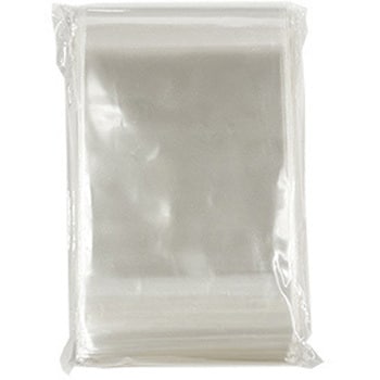【テープ付き両面透明封筒】 クリアポケット 100枚入(58mm×96mm) 40μ OPP カード/名刺サイズ 文具 文房具 事務用品 収納 整理 透明 テープ付 透明封筒 名刺 カードサイズ OPP袋 ジャストコーポレーション