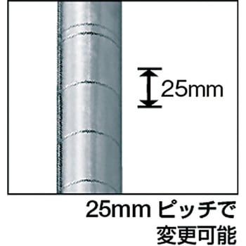 メッシュラック用支柱(ねじ切り仕様) TRUSCO