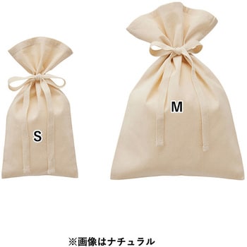 厚手コットンラッピング巾着(M) MARKLESS STYLE