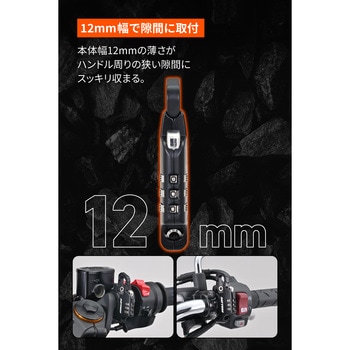スレンダーヘルメットロック ダイヤル ケーブル付 DAYTONA(デイトナ)