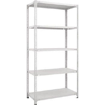 セミボルトレス軽量棚(100kgタイプ、高さ1800mm) TRUSCO